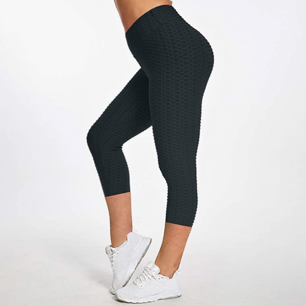 TikTok Leggings-3 pair Black, Mauve, Tie-Dye